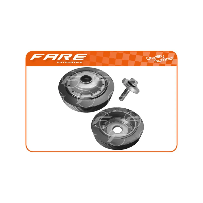 Kit de poulies, vilebrequin FARE SA 4205C