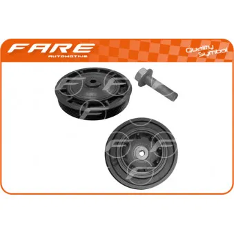 Kit de poulies, vilebrequin FARE SA 4223C