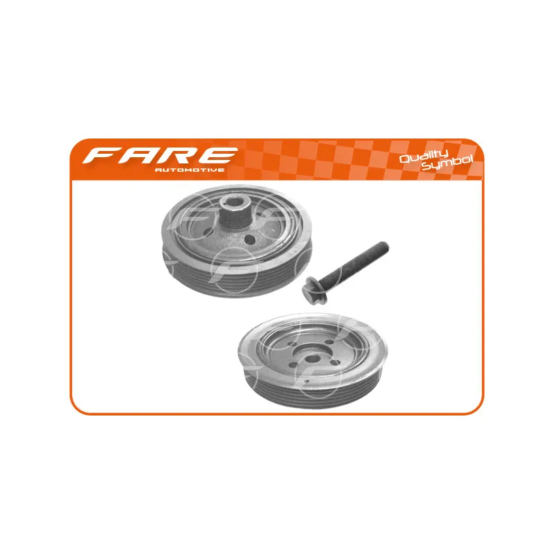 Kit de poulies, vilebrequin FARE SA 4267C