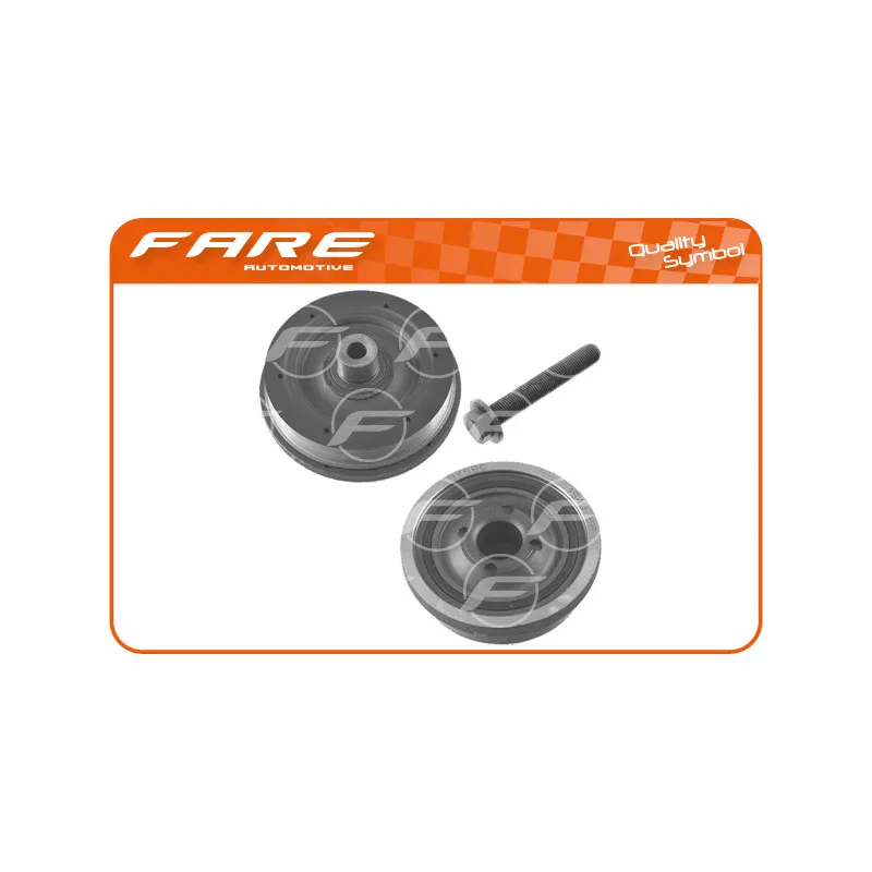 Kit de poulies, vilebrequin FARE SA 4280C