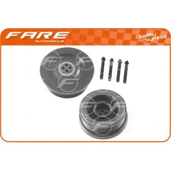 Kit de poulies, vilebrequin FARE SA 4296C