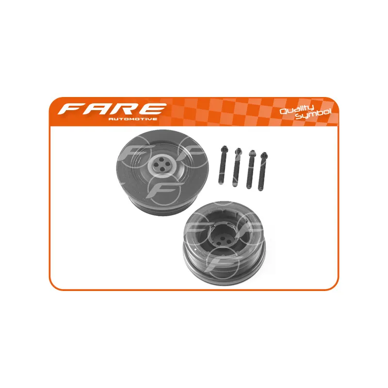 Kit de poulies, vilebrequin FARE SA 4296C