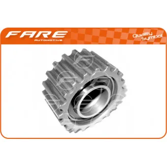 Poulie renvoi/transmission, courroie de distribution FARE SA 4667