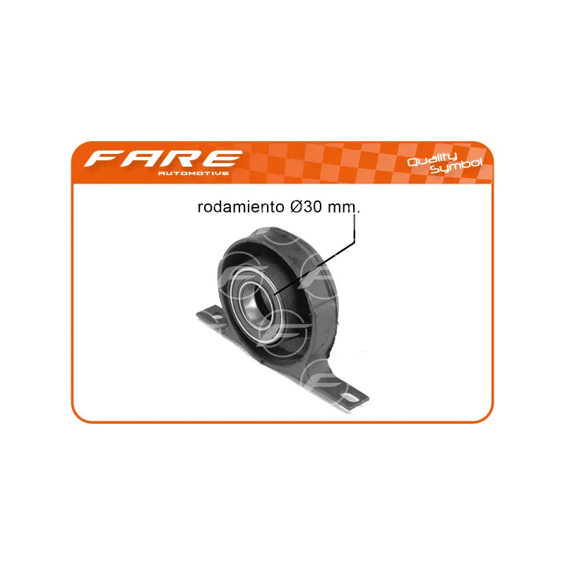 Suspension, arbre de cardan FARE SA 4824