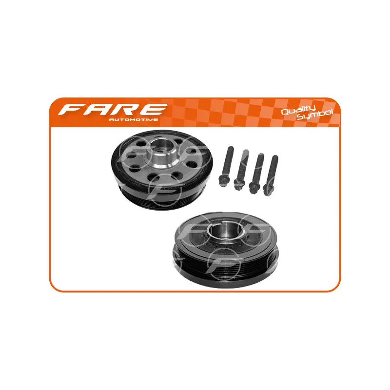 Kit de poulies, vilebrequin FARE SA 4908C