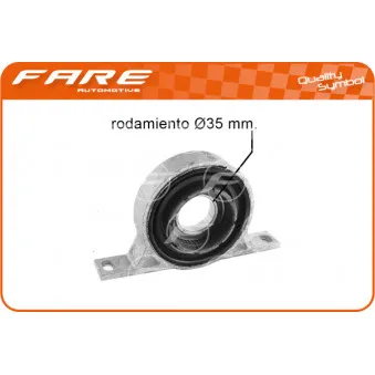 Suspension, arbre de cardan FARE SA 4968