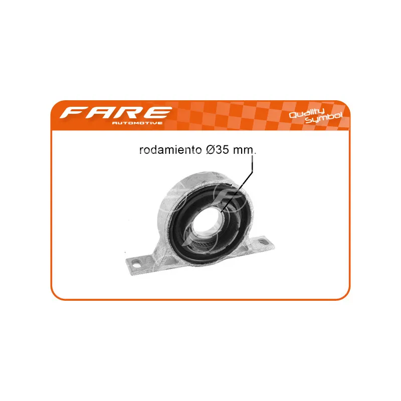 Suspension, arbre de cardan FARE SA 4968