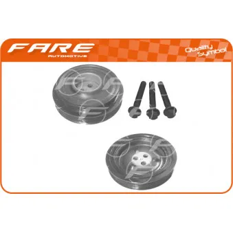 Kit de poulies, vilebrequin FARE SA 5017C
