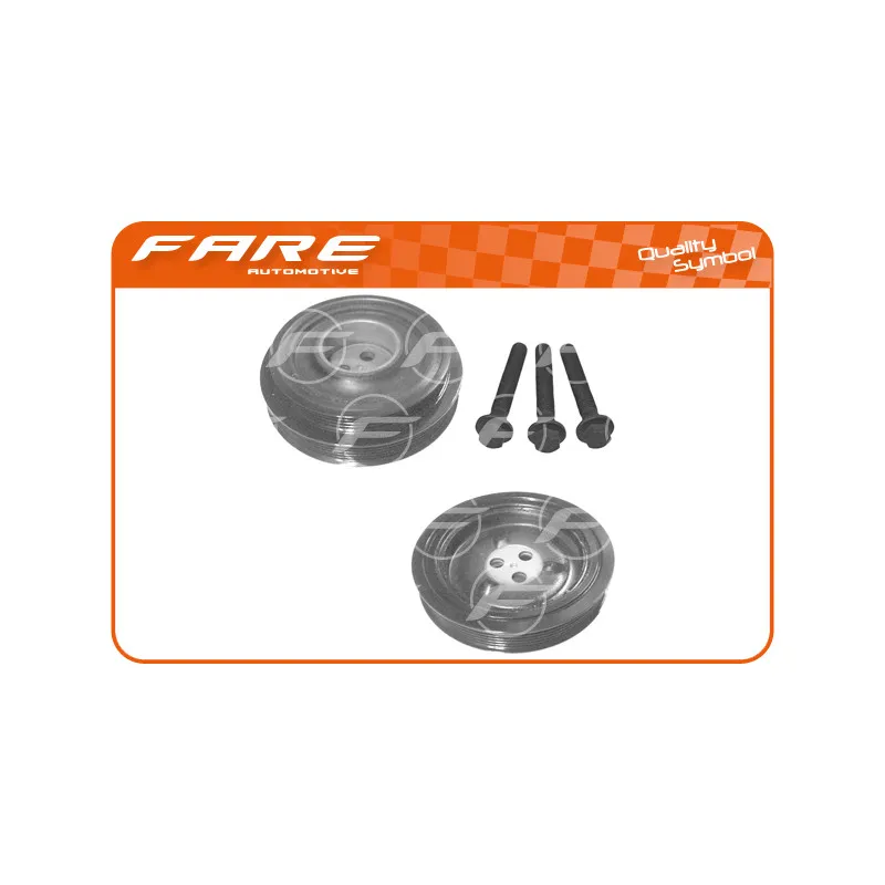 Kit de poulies, vilebrequin FARE SA 5017C
