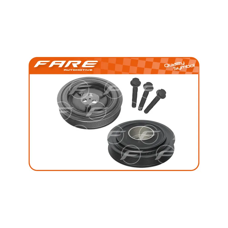 Kit de poulies, vilebrequin FARE SA 5036C