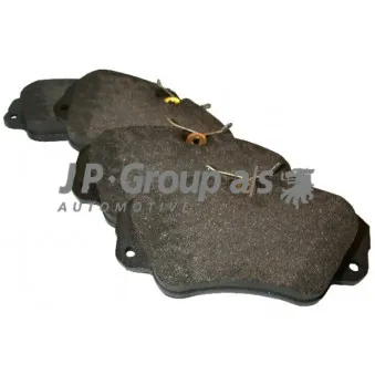Jeu de 4 plaquettes de frein avant JP GROUP 1263600110
