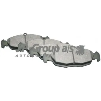 Jeu de 4 plaquettes de frein avant JP GROUP 1263600810