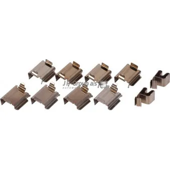 Kit d'accessoires, plaquette de frein à disque JP GROUP 1263650310