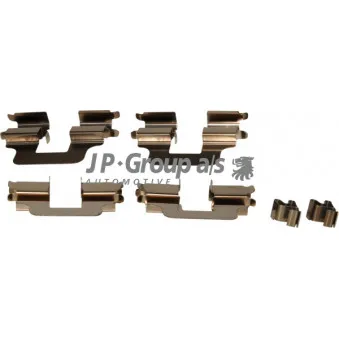 Kit d'accessoires, plaquette de frein à disque JP GROUP 1263650710