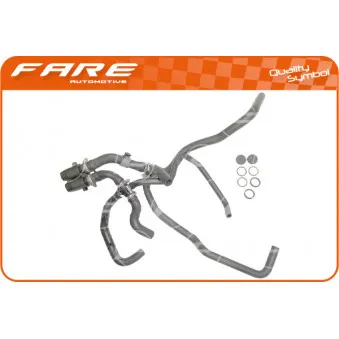 Manche, batterie chauffante-chauffage FARE SA 9016