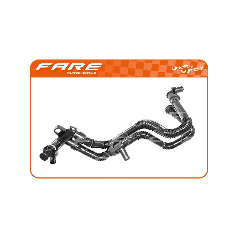 Durite de radiateur FARE SA 9444