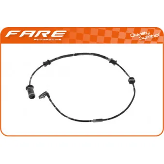 Contact d'avertissement, usure des plaquettes de frein FARE SA 9763