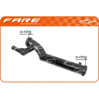 Durite de radiateur FARE SA 9917