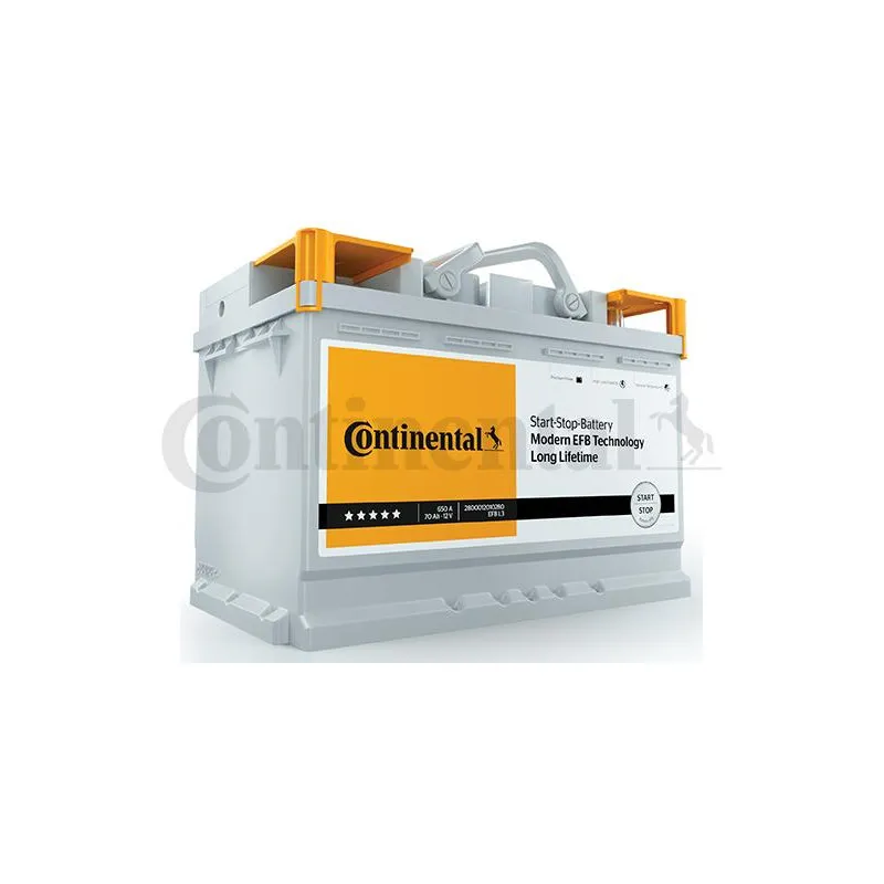 Batterie de démarrage Start & Stop CONTINENTAL 2800012003280