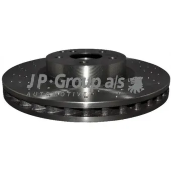 Jeu de 2 disques de frein avant JP GROUP 1363105000