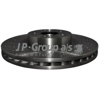 Jeu de 2 disques de frein avant JP GROUP 1363105100
