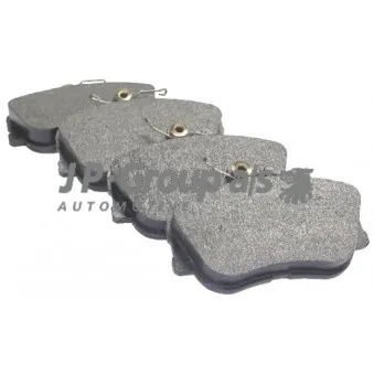 Jeu de 4 plaquettes de frein avant JP GROUP 1363600410