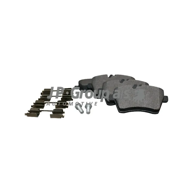 Jeu de 4 plaquettes de frein avant JP GROUP 1363601510