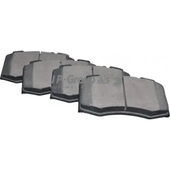 Jeu de 4 plaquettes de frein avant JP GROUP 1363602310