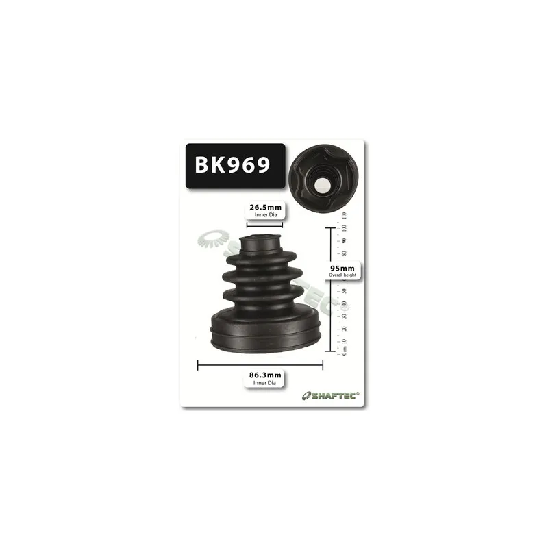 Soufflets de cardan avant SHAFTEC BK969