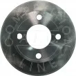Jeu de 2 disques de frein arrière AIC 53660 - Visuel 2