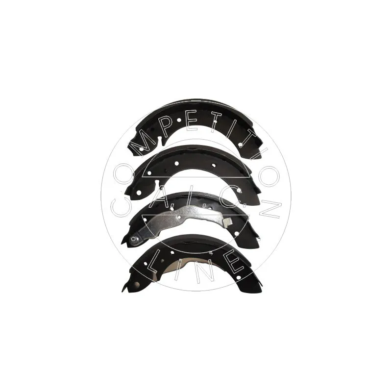 Jeu de mâchoires de frein AIC 55163