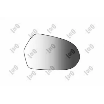 Verre de rétroviseur, rétroviseur extérieur ABAKUS 0232G04