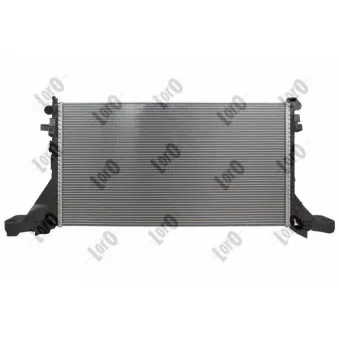 Radiateur, refroidissement du moteur ABAKUS 035-017-0030-B