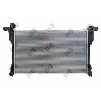 Radiateur, refroidissement du moteur ABAKUS 042-017-0078