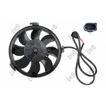 Ventilateur, refroidissement du moteur ABAKUS 053-014-0034