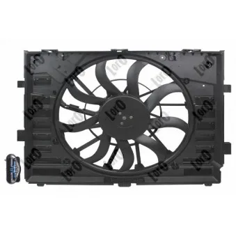 Ventilateur, refroidissement du moteur ABAKUS 053-014-0046