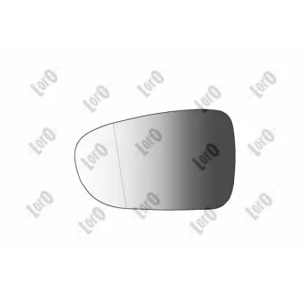 Verre de rétroviseur, rétroviseur extérieur ABAKUS 1224G05