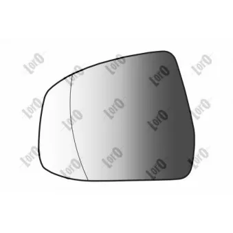 Verre de rétroviseur, rétroviseur extérieur ABAKUS 1247G07