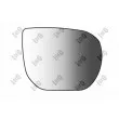 Verre de rétroviseur, rétroviseur extérieur ABAKUS 1554G02 - Visuel 1