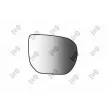 Verre de rétroviseur, rétroviseur extérieur ABAKUS 1554G04 - Visuel 1