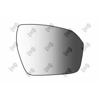 Verre de rétroviseur, rétroviseur extérieur ABAKUS 2117G02