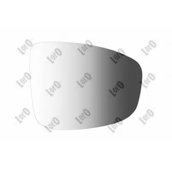 Verre de rétroviseur, rétroviseur extérieur ABAKUS 2324G04