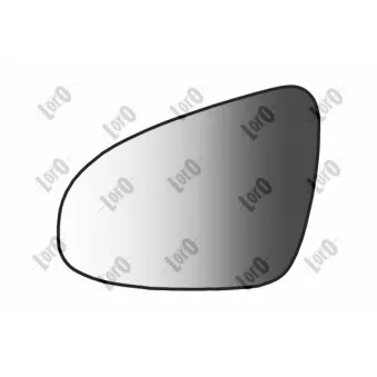 Verre de rétroviseur, rétroviseur extérieur ABAKUS 3948G01