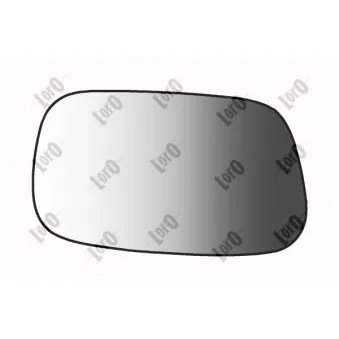 Verre de rétroviseur, rétroviseur extérieur ABAKUS 3949G01