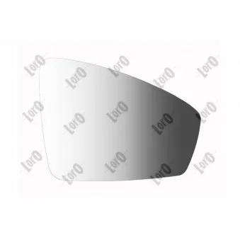 Verre de rétroviseur, rétroviseur extérieur ABAKUS 4065G02