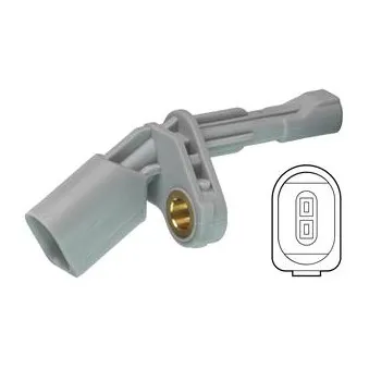 Capteur, vitesse de roue DELPHI SS20570