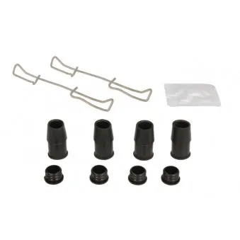 Kit d'accessoires, plaquette de frein à disque DELPHI LX0717