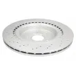 Jeu de 2 disques de frein arrière DELPHI BG9414C - Visuel 2