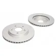 Jeu de 2 disques de frein avant DELPHI BG4816C - Visuel 1