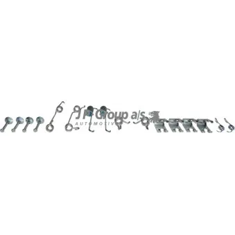 Kit d'accessoires, mâchoire de frein JP GROUP 1563950210